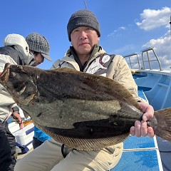 2月 7日（金）一日便・ヒラメ釣りの写真その7