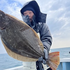 2月 17日（月）午前便・ヒラメ釣りの写真その1