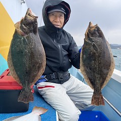 2月 17日（月）午前便・ヒラメ釣りの写真その4