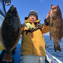 3月 1日（日）一日便・ヒラメ釣りの写真その2