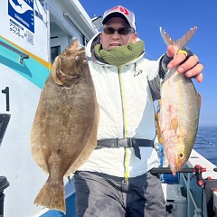 3月 1日（日）一日便・ヒラメ釣りの写真その4