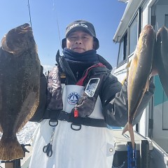 3月 1日（日）一日便・ヒラメ釣りの写真その7