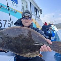 3月 2日（日）一日便・ヒラメ釣りの写真その1