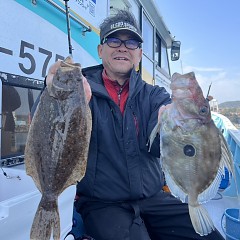 3月 2日（日）一日便・ヒラメ釣りの写真その5