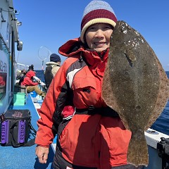 3月 10日（月）午前・ヒラメ、午後・アジ釣りの写真その6