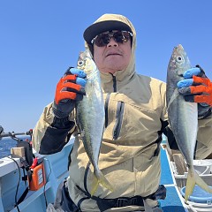 4月 30日（水）午前便・アジ釣りの写真その1
