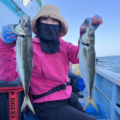 5月 3日（土）午前、午後・アジ釣りの写真その1