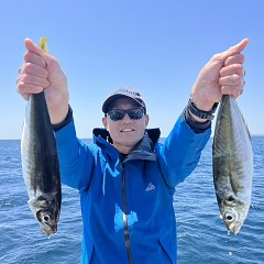 5月5日（月）午前便・アジ釣り・午後便・ウタセマダイ釣りの写真その1