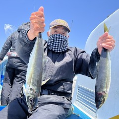 5月5日（月）午前便・アジ釣り・午後便・ウタセマダイ釣りの写真その5