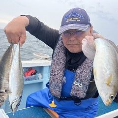 5月 29日（木）午後便・アジ、イサキ釣りの写真その1