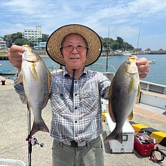 6月6日（金）午前・午後便・イサキ釣りの写真その1