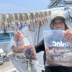 7月 7日（月）一日便・スルメイカ釣りの写真その3