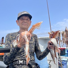 7月 7日（月）一日便・スルメイカ釣りの写真その5