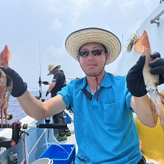 7月 9日（水）一日便・スルメイカ釣りの写真その5