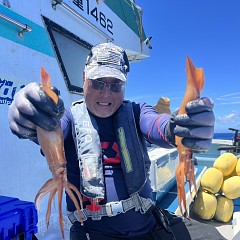 7月 10日（木）一日便・スルメイカ釣りの写真その3
