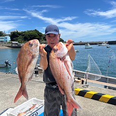 7月27日（日）午前便・タテ釣りの写真その1