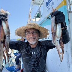 8月 3日（日）一日便・スルメイカ釣りの写真その1