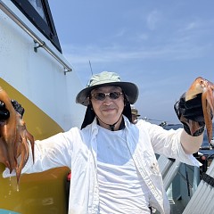8月 4日（月）一日便・スルメイカ釣りの写真その5