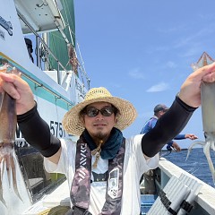 8月 5日（火）一日便・スルメイカ釣りの写真その1