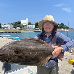 8月5日（火）午前便・タテ釣りの写真その1