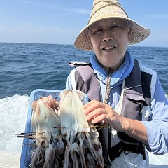 8月 6日（水）一日便・スルメイカ釣りの写真その4
