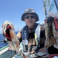 8月 6日（水）一日便・スルメイカ釣りの写真その5