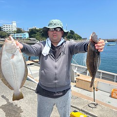 8月6日（水）午前便・タテ釣りの写真その2
