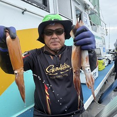 8月 7日（木）一日便・スルメイカ釣りの写真その2