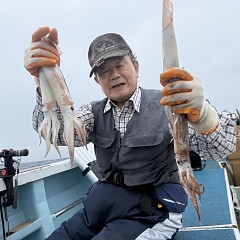 8月 7日（木）一日便・スルメイカ釣りの写真その4