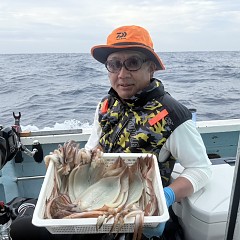 8月 7日（木）一日便・スルメイカ釣りの写真その5