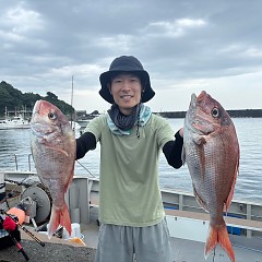 8月7日（木）午前便・タテ釣りの写真その2