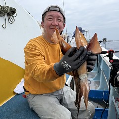 8月 9日（土）一日便・スルメイカ釣りの写真その1