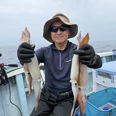 8月 9日（土）一日便・スルメイカ釣りの写真その3