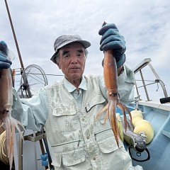 8月 9日（土）一日便・スルメイカ釣りの写真その6