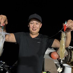 8月 8日（金）夜便・イカメタル、アカイカ釣りの写真その2