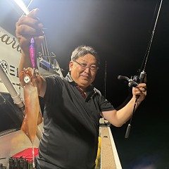 8月 8日（金）夜便・イカメタル、アカイカ釣りの写真その4