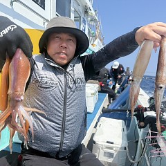 8月 14日（木）一日便・スルメイカ釣りの写真その4