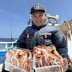 8月 14日（木）一日便・スルメイカ釣りの写真その5