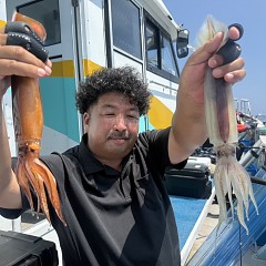 8月 15日（金）一日便・スルメイカ釣りの写真その4