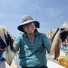 8月 17日（日）一日便・スルメイカ釣りの写真その1