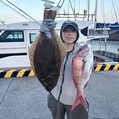 8月17日（日）午後便・タテ釣りの写真その1