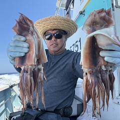 8月 18日（月）一日便・スルメイカ釣りの写真その2