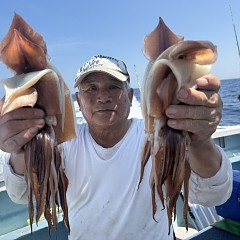 8月 18日（月）一日便・スルメイカ釣りの写真その5