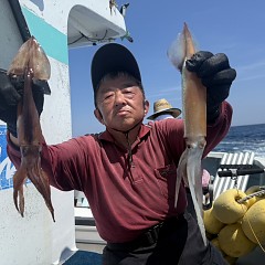 8月 18日（月）一日便・スルメイカ釣りの写真その7