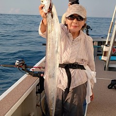 8月19日（火）午前便・タテ釣りの写真その1