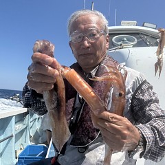 8月 21日（木）一日便・スルメイカ釣りの写真その1