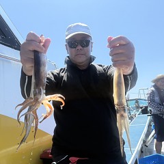 8月 21日（木）一日便・スルメイカ釣りの写真その5