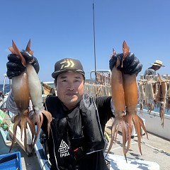 8月 21日（木）一日便・スルメイカ釣りの写真その6