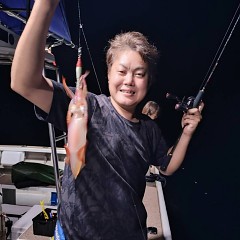8月23日（土）半夜便・イカメタルの写真その1