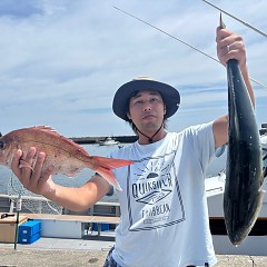 8月28日（木）午前便・タテ釣りの写真その2